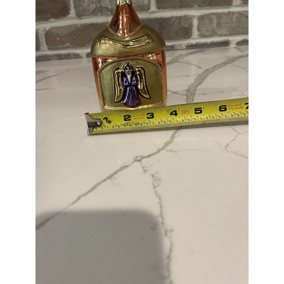 Hand Blown Glass Ornament Nativity Manger‎ Scene Mary Jesus Joseph Angel Poland - Picture 3 of 5